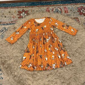 Charlie Brown Peanuts Fall Thanksgiving Dress size 14-16